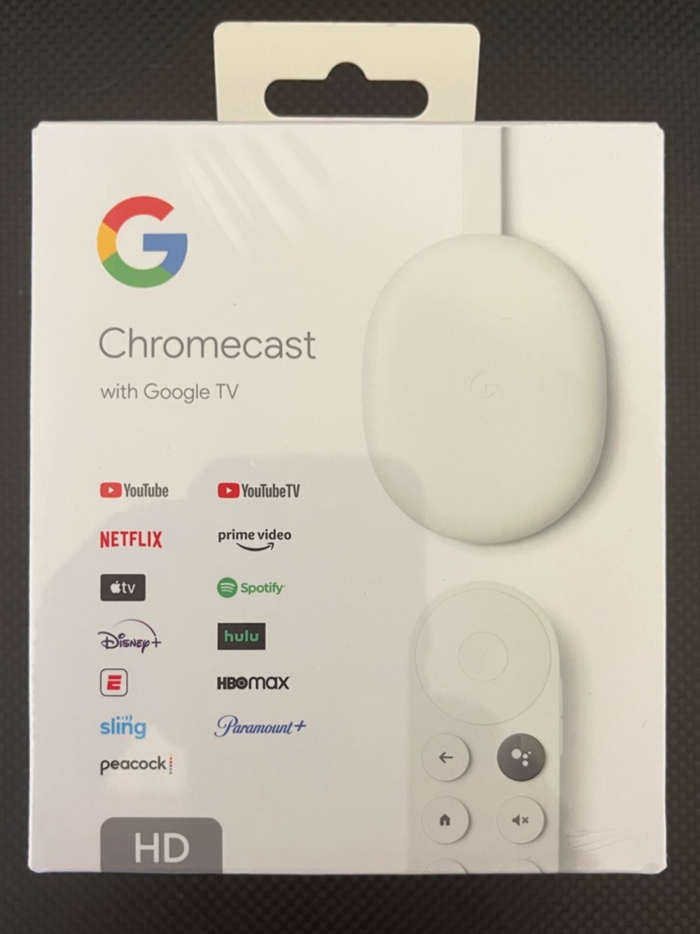 Google Chromecast with Google TV - Snow